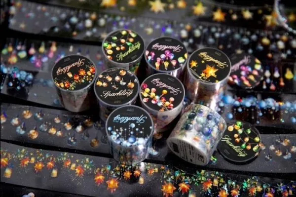 閃光派對 燙金割型PET膠帶：圖片 9