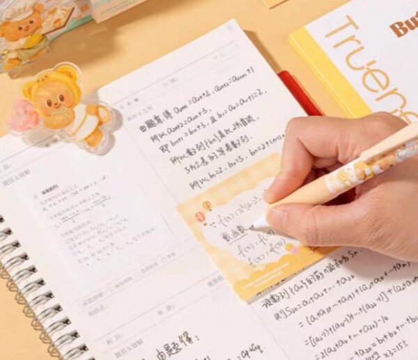 奶油熊 x 得力文具 壓克力夾可站立式便利貼組：圖片 2