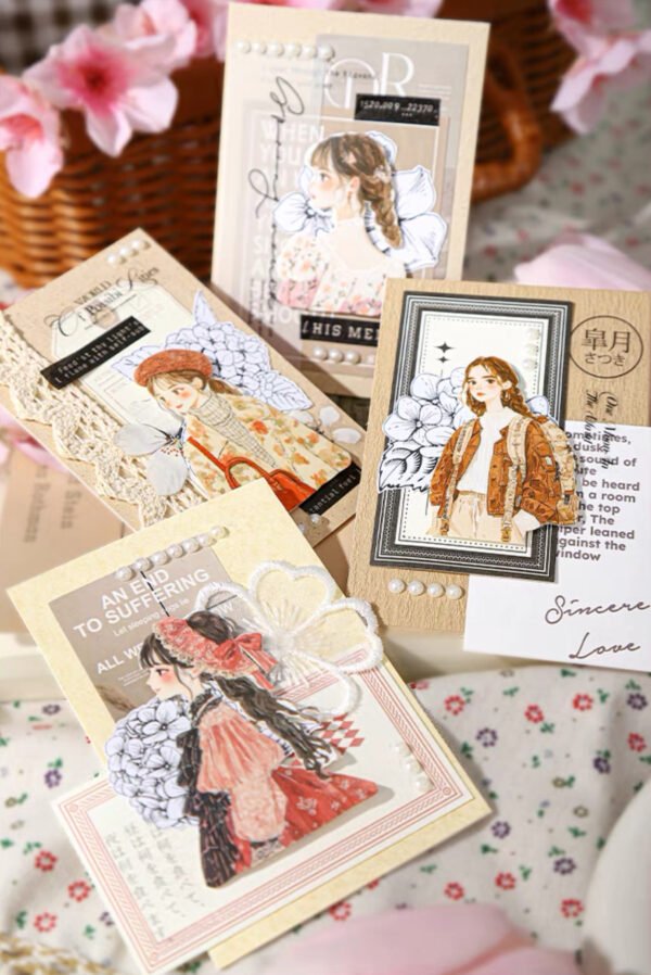 番茄醬少女 浪漫春日女孩貼紙：圖片 4