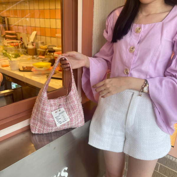 🇹🇭泰國 Wylla 設計師品牌 小香風迷你牛角包 9色：圖片 2