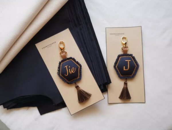 🇹🇭泰國 Embroiderer 設計師品牌 質感刺繡掛飾 /訂製商品/：圖片 8