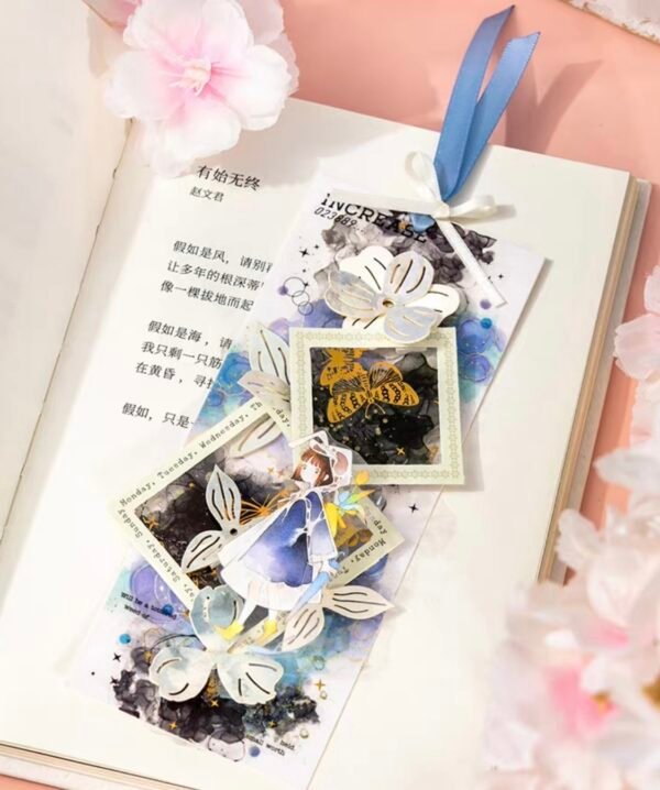 晨曦花韻 水彩暈染PET貼紙：圖片 5