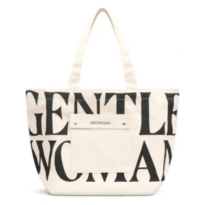 🇹🇭 泰國 GENTLE WOMAN 經典帆布托特包 外袋升級款 - 米白