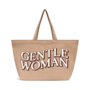 🇹🇭 泰國 GENTLE WOMAN 燈芯絨托特包 - 焦糖棕