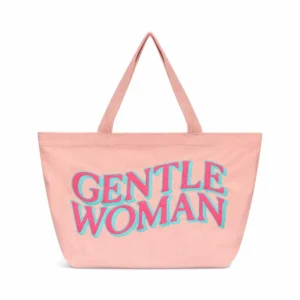 🇹🇭 泰國 GENTLE WOMAN 燈芯絨托特包 - 魅力粉