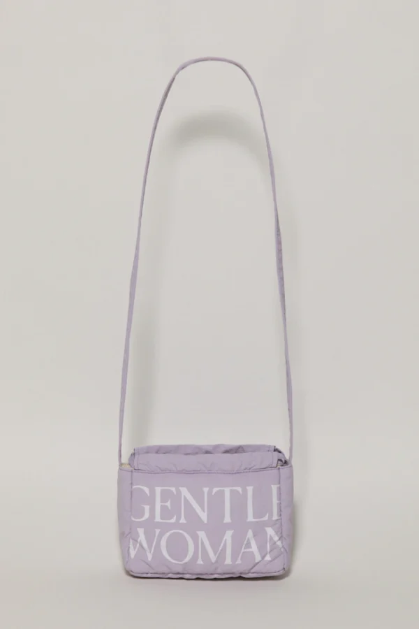 🇹🇭 泰國 GENTLE WOMAN 淑女斜背水餃包 - 紫梅：圖片 3