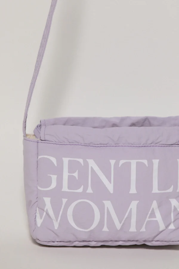 🇹🇭 泰國 GENTLE WOMAN 淑女斜背水餃包 - 紫梅：圖片 5