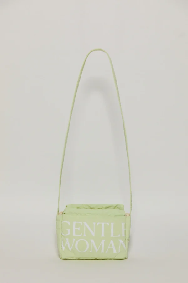 🇹🇭 泰國 GENTLE WOMAN 淑女斜背水餃包 - 青菠菜：圖片 3