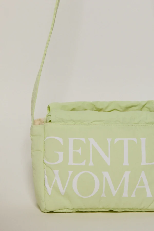 🇹🇭 泰國 GENTLE WOMAN 淑女斜背水餃包 - 青菠菜：圖片 5