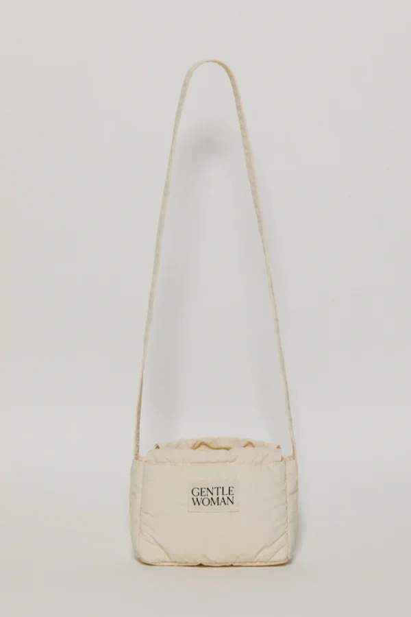 🇹🇭 泰國 GENTLE WOMAN 淑女斜背水餃包 - 卡士達醬：圖片 7