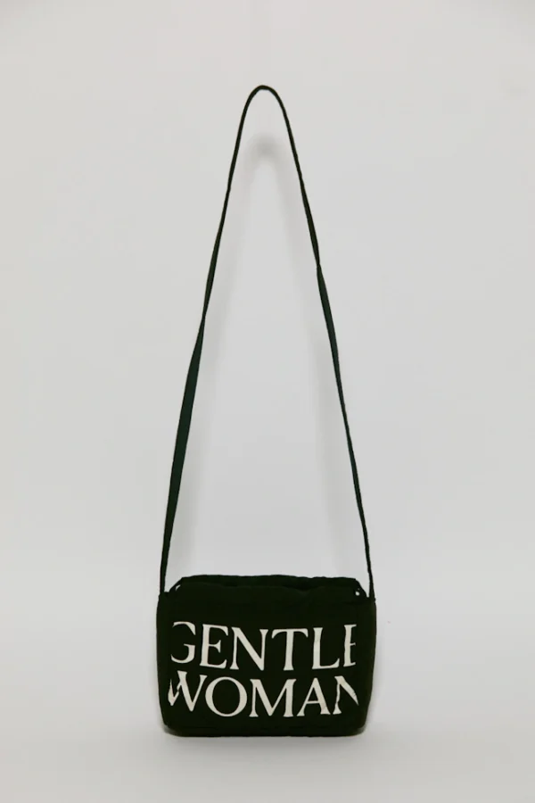 🇹🇭 泰國 GENTLE WOMAN 淑女斜背水餃包 - 黑松露：圖片 3