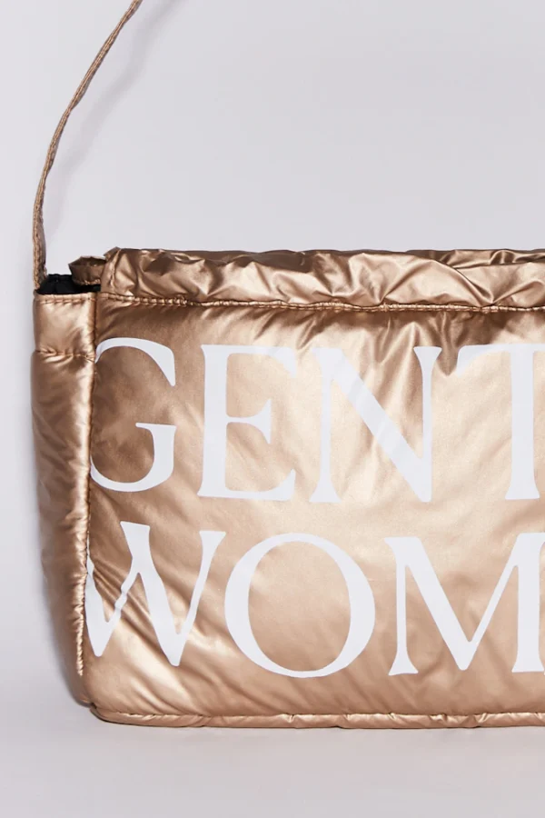 🇹🇭 泰國 GENTLE WOMAN 牛仔水餃包 - 金香檳色：圖片 3