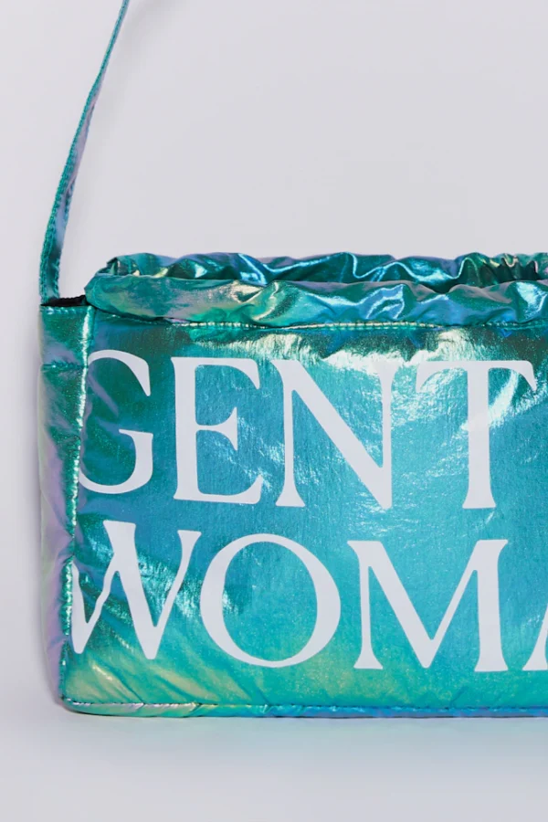 🇹🇭 泰國 GENTLE WOMAN 牛仔水餃包 - 藍月：圖片 3