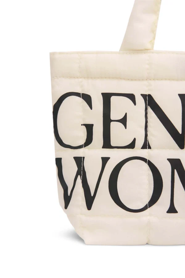 🇹🇭 泰國 GENTLE WOMAN 迷你羽絨包 - 奶油白：圖片 3