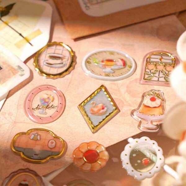 日系Sucré Brooch 水晶浮雕裝飾貼紙：圖片 3