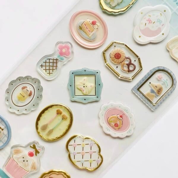 日系Sucré Brooch 水晶浮雕裝飾貼紙：圖片 13