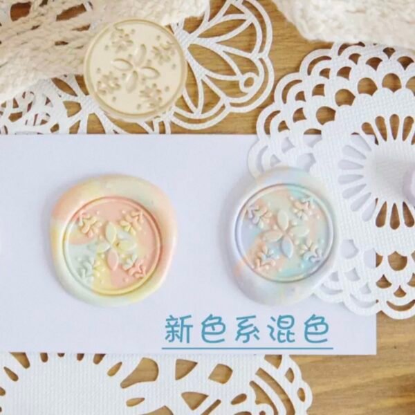 混色火漆蠟粒 大罐裝 10組色系：圖片 5