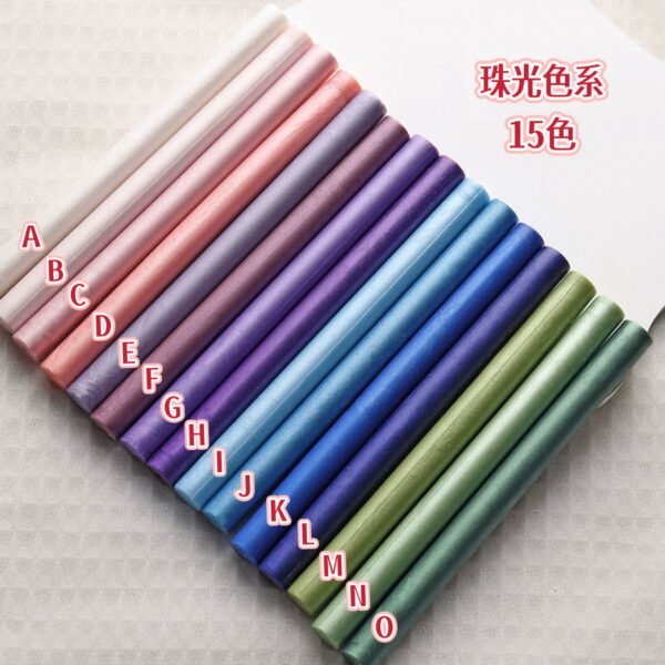珠光色系 火漆蠟棒 15色 (一組2根)：圖片 8